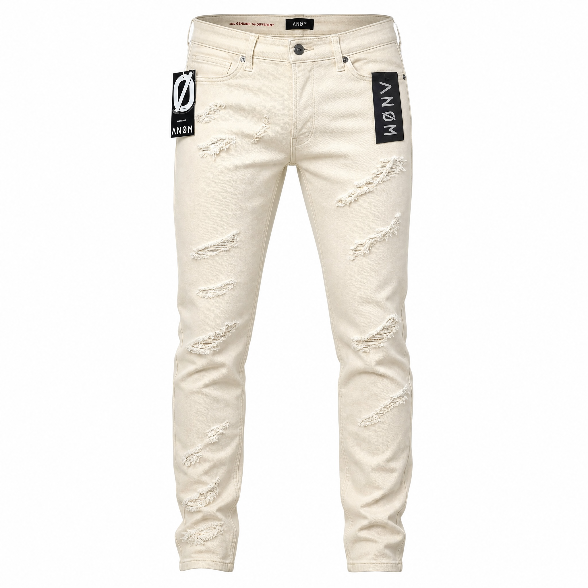 Anom Jeans Dynasty Cream Slim Fit