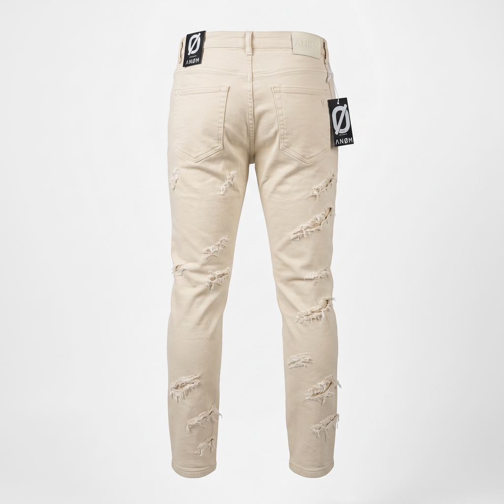 Anom Jeans Dynasty Cream Slim Fit