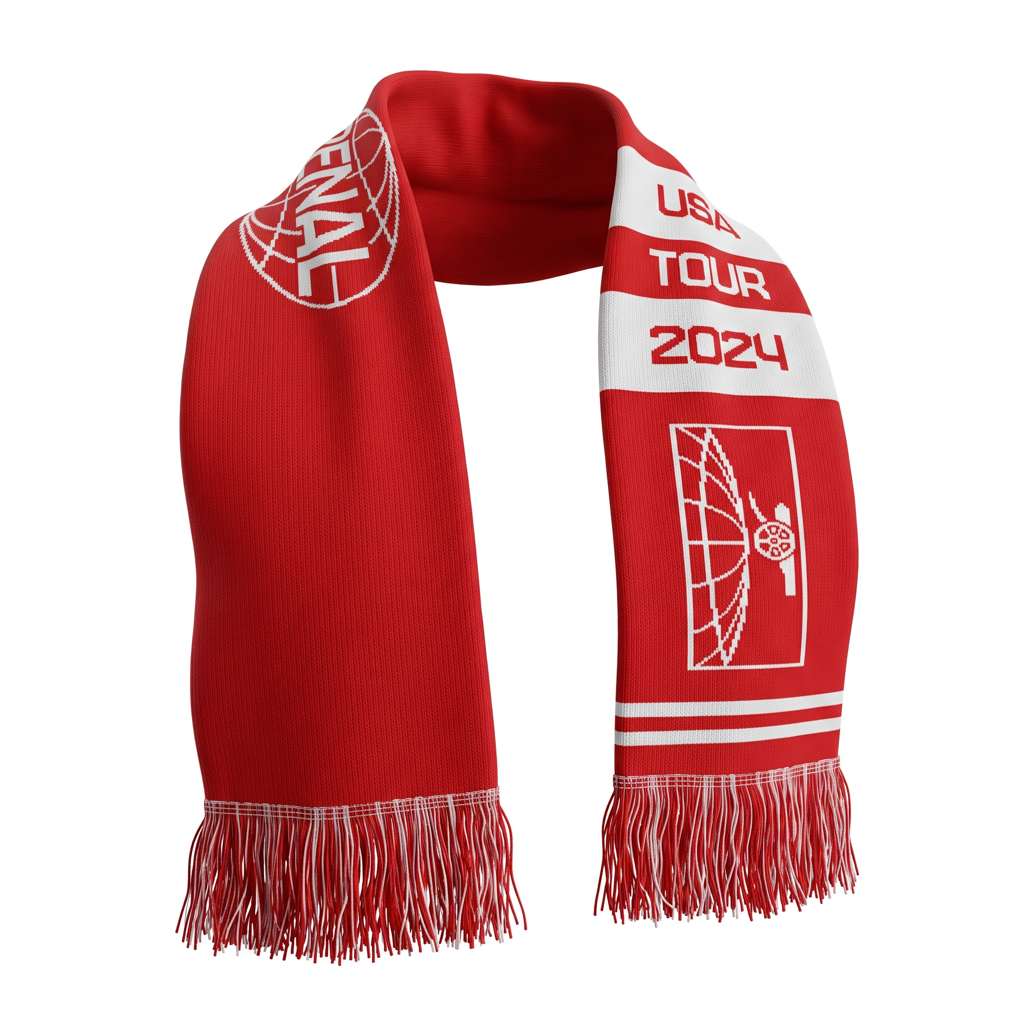 Arsenal FC Arsenal 2024 USA Tour Official Scarf
