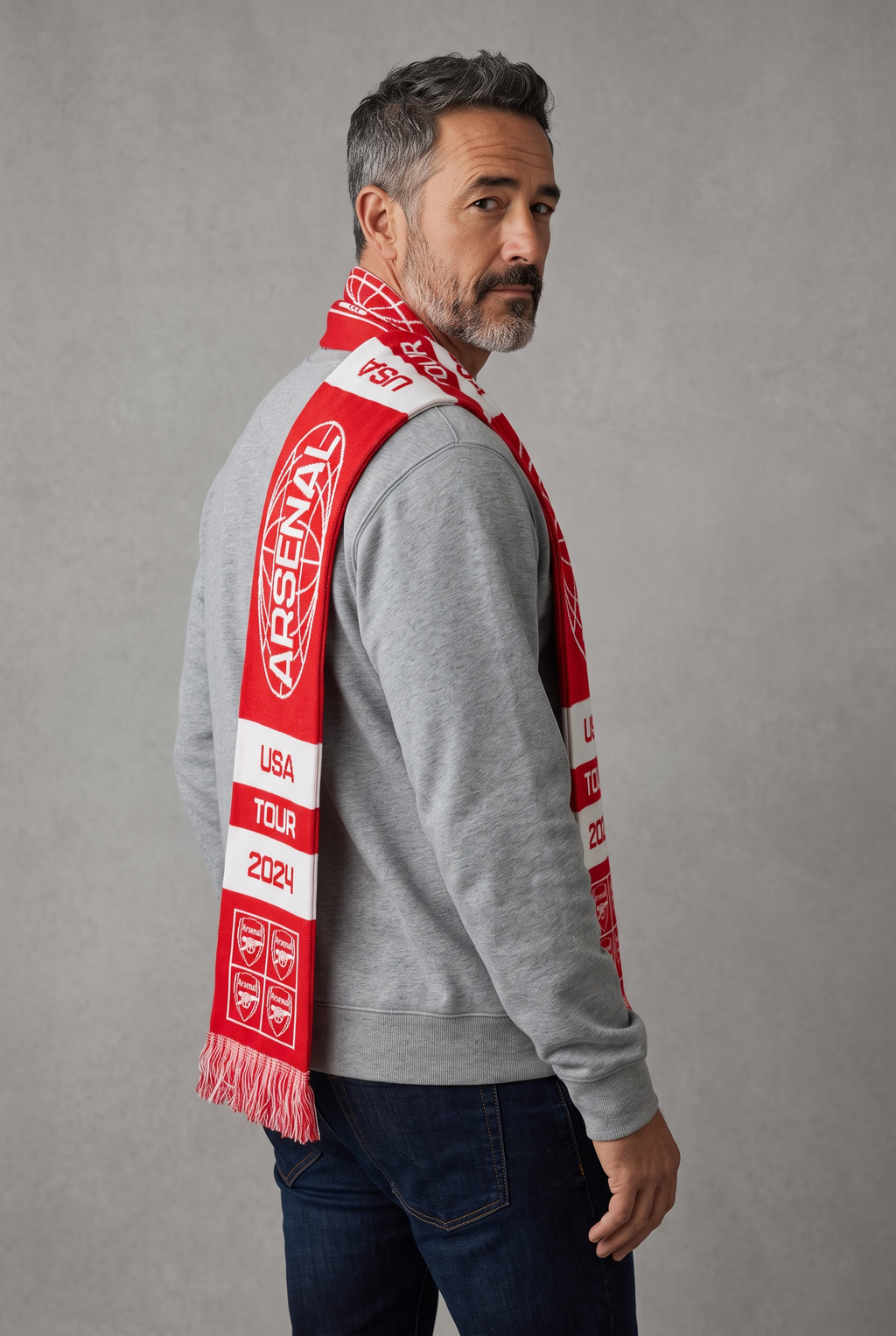 Arsenal FC Arsenal 2024 USA Tour Official Scarf