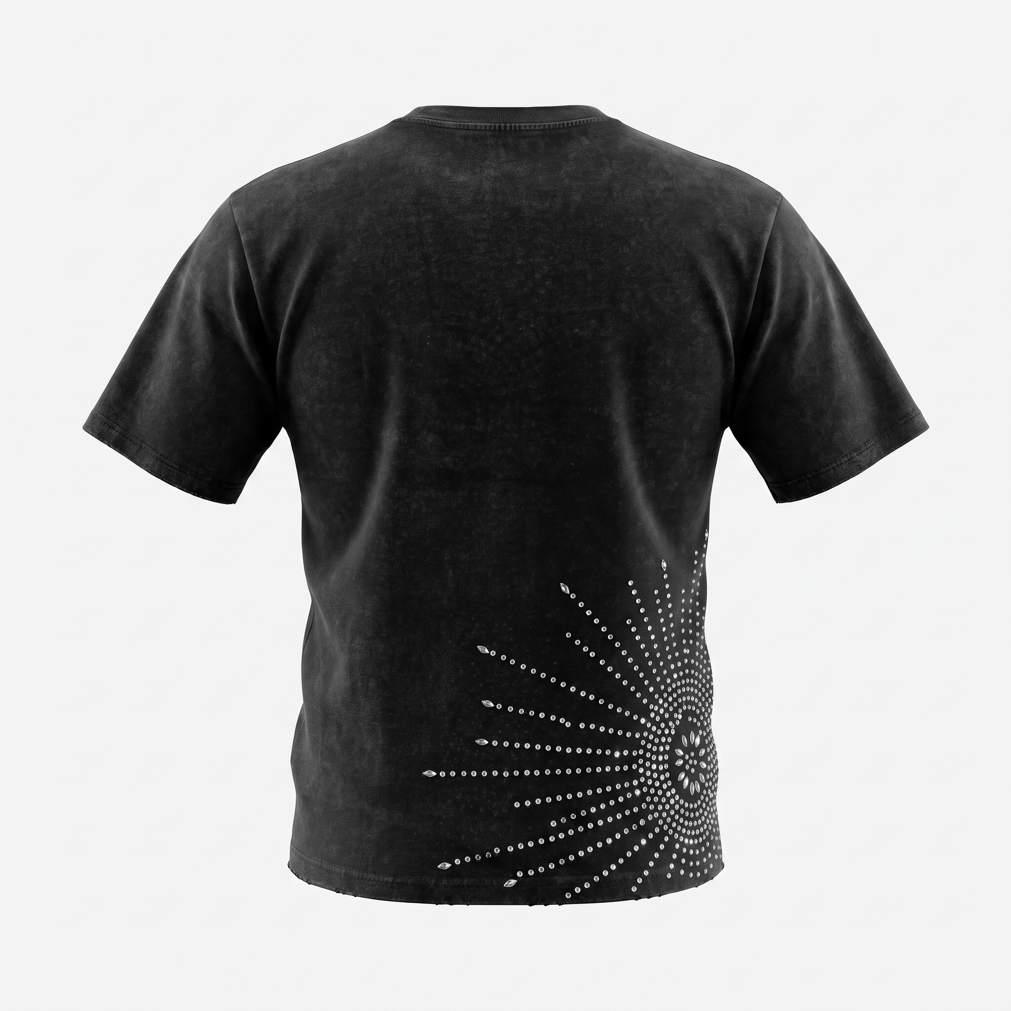 Politics Studios Pryde #089 Rhinestone Tee – Black