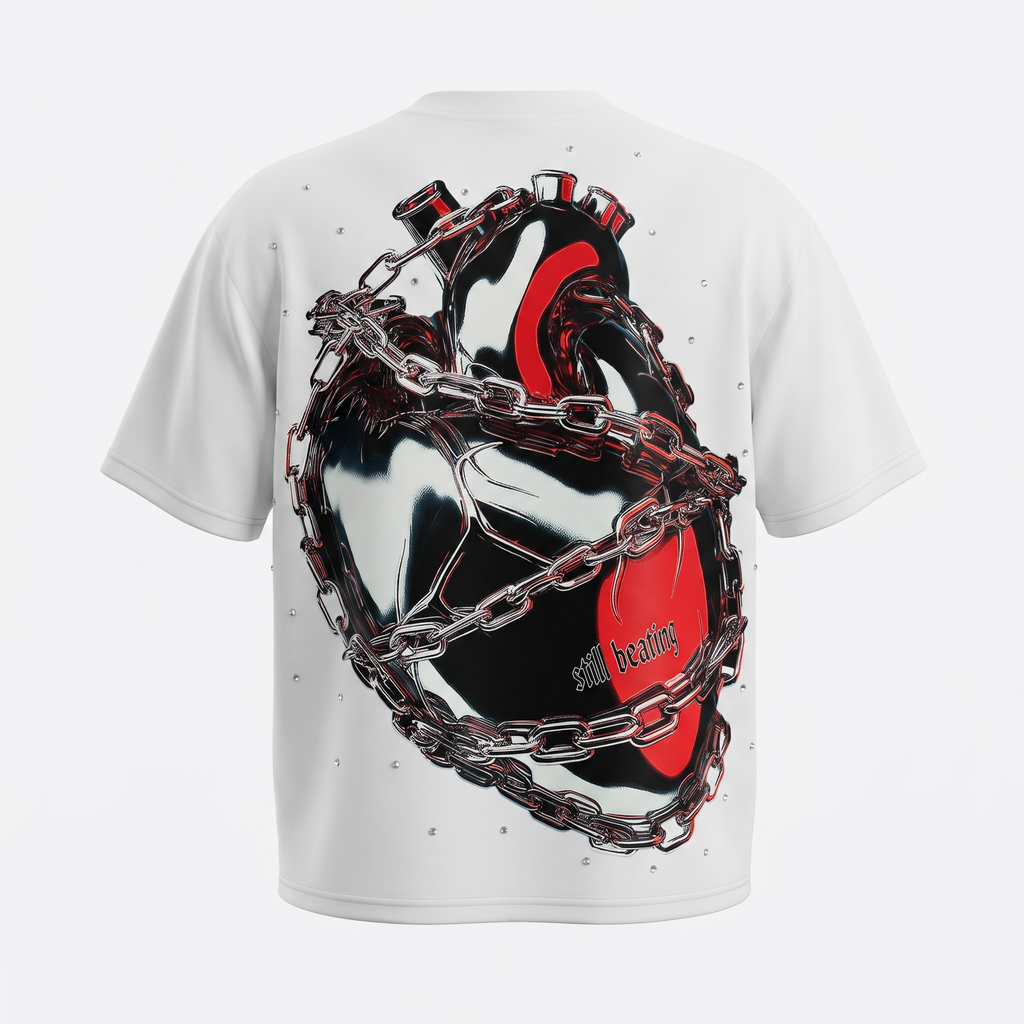 Rare Common Stone Cold Still Beating Rhinestone Tee