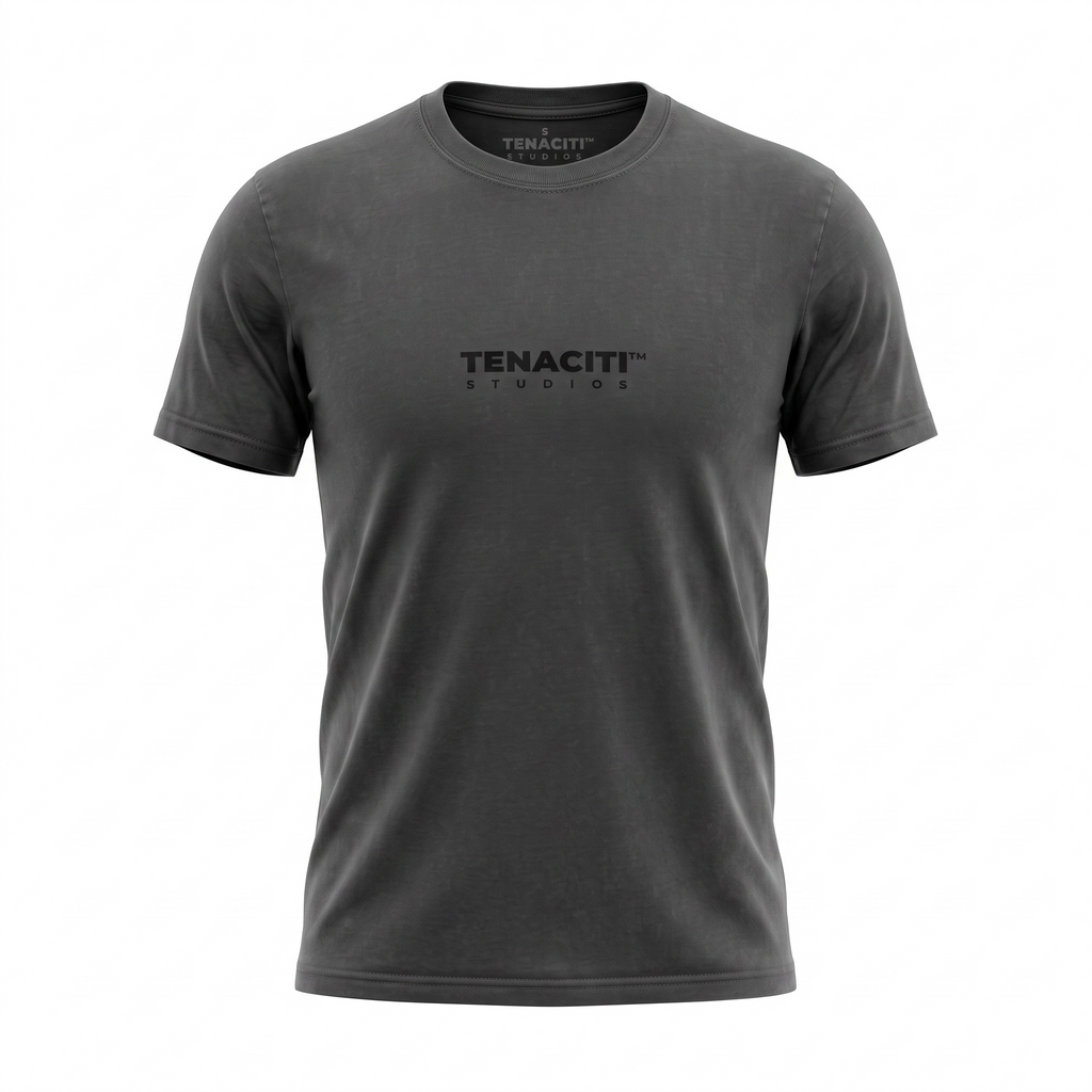 Tenaciti Studios Logo T-shirt - Charcoal