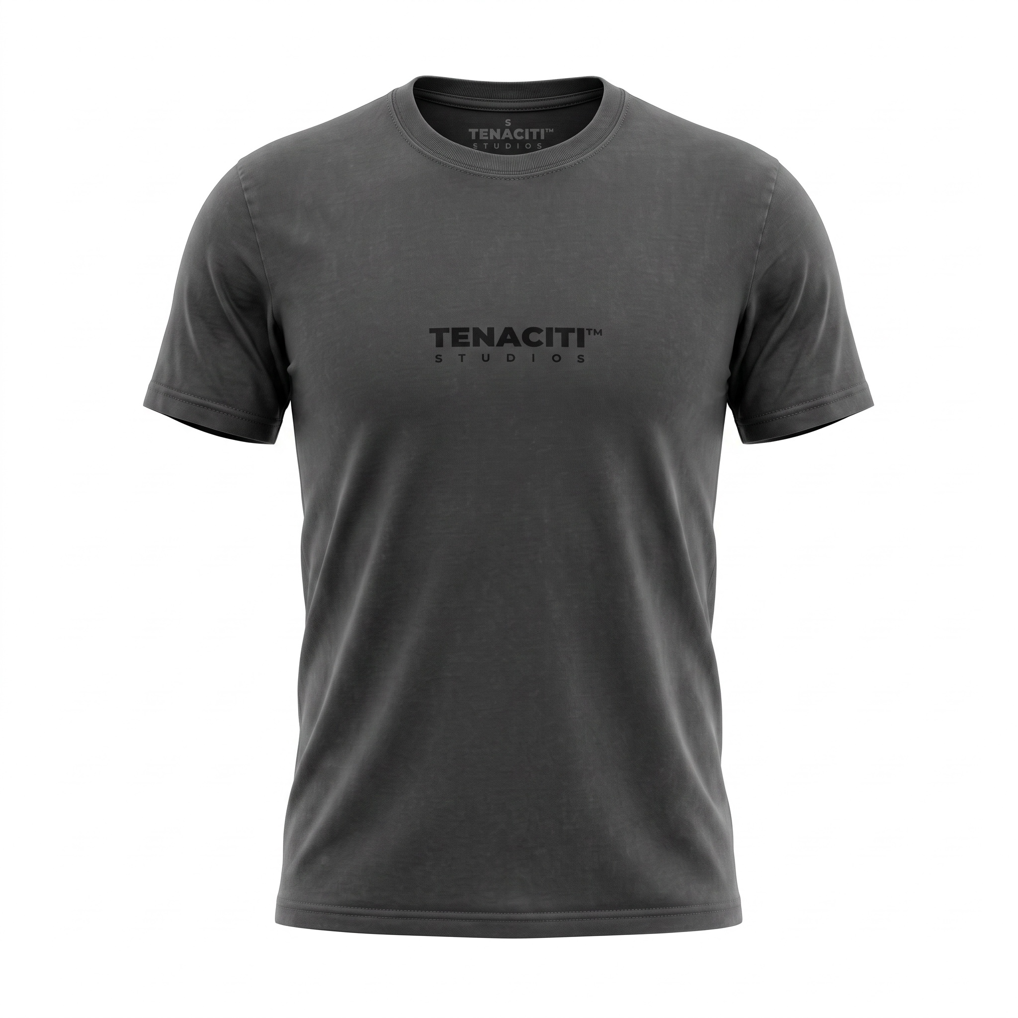 Tenaciti Studios Logo T-shirt - Charcoal