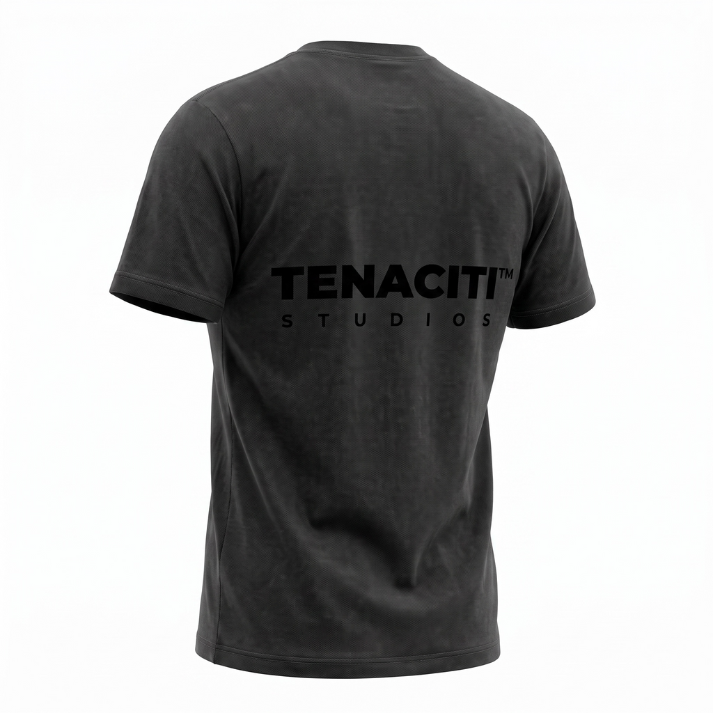 Tenaciti Studios Logo T-shirt - Charcoal