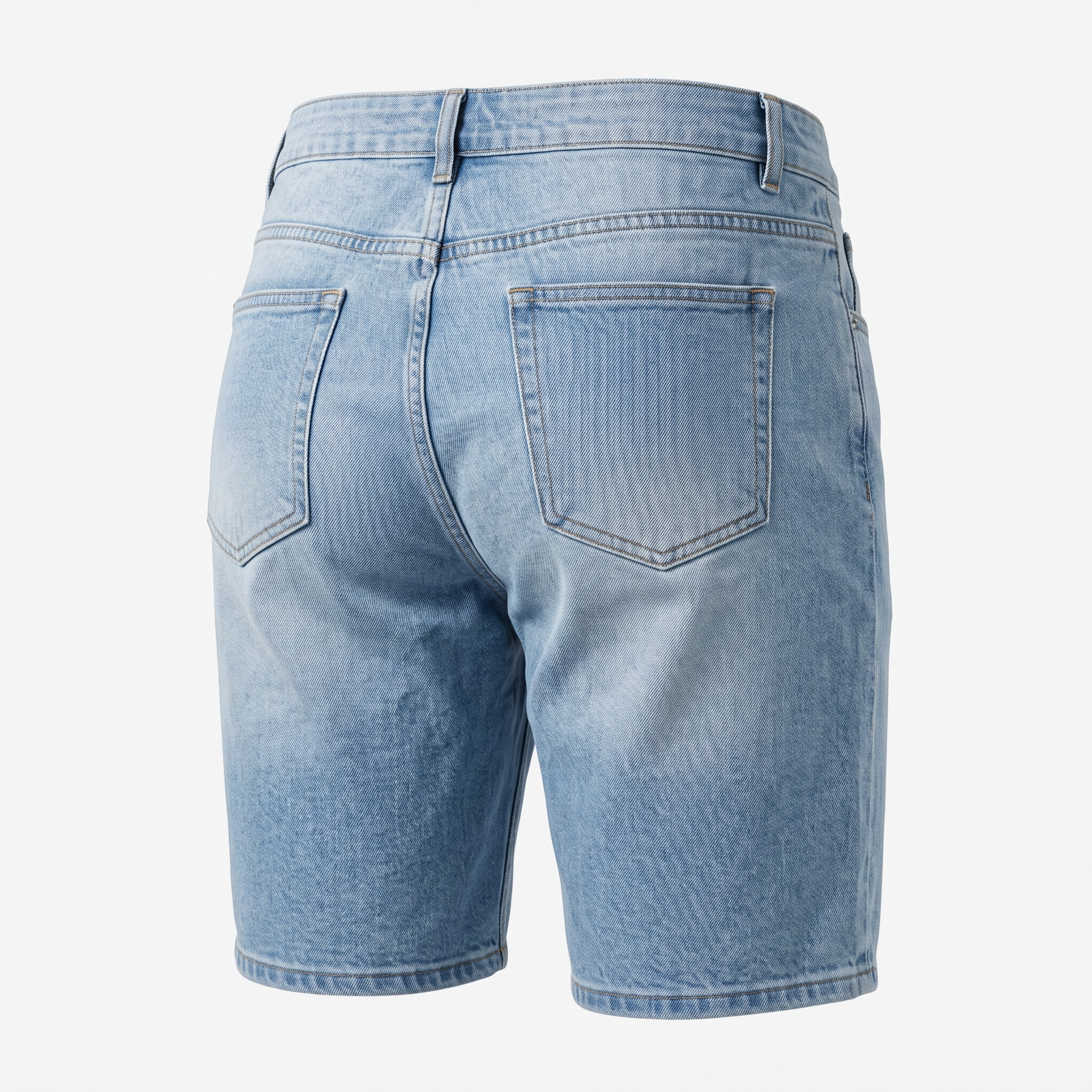 Politics Studios Bravo 780 Light Blue Jean Shorts